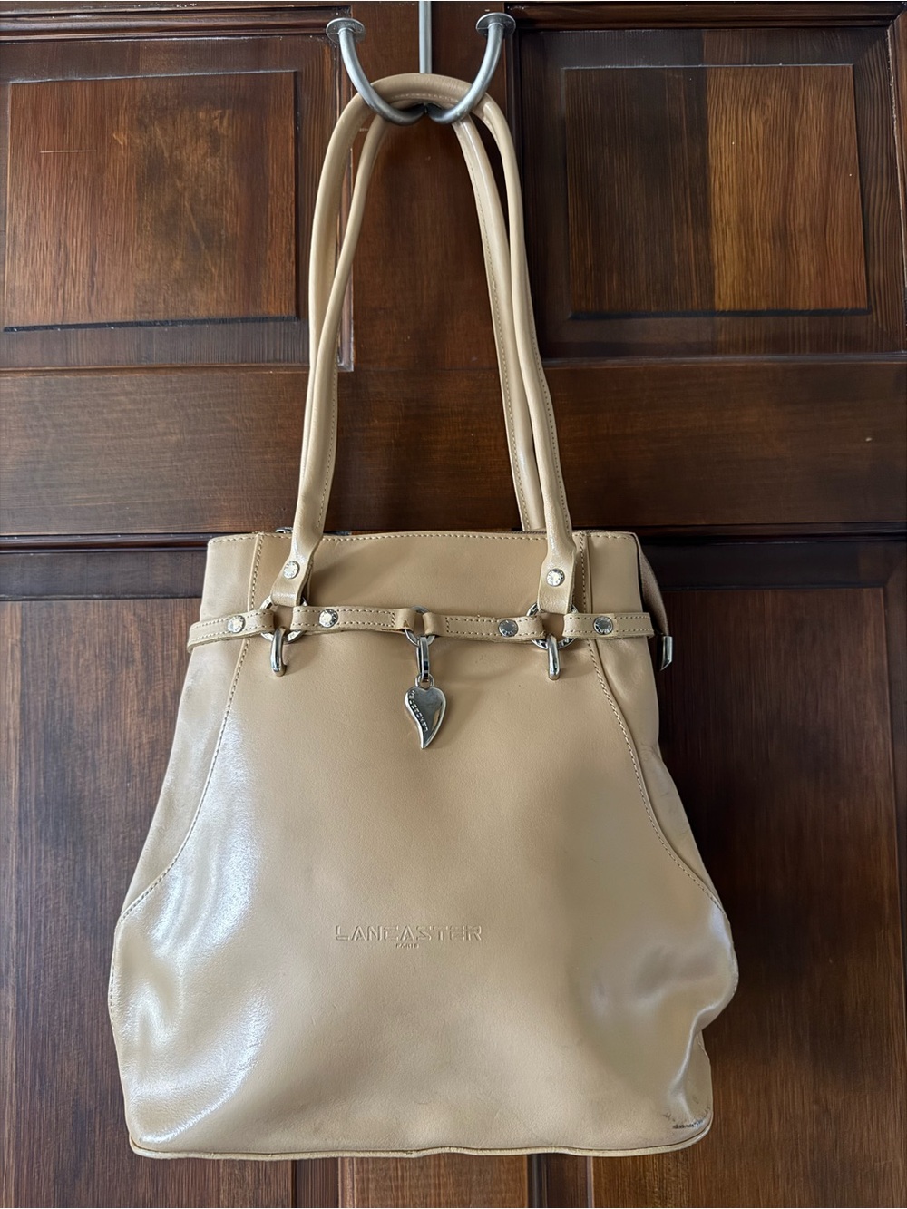 Lancaster Leather Shoulder Handbag
Backpack, Tan